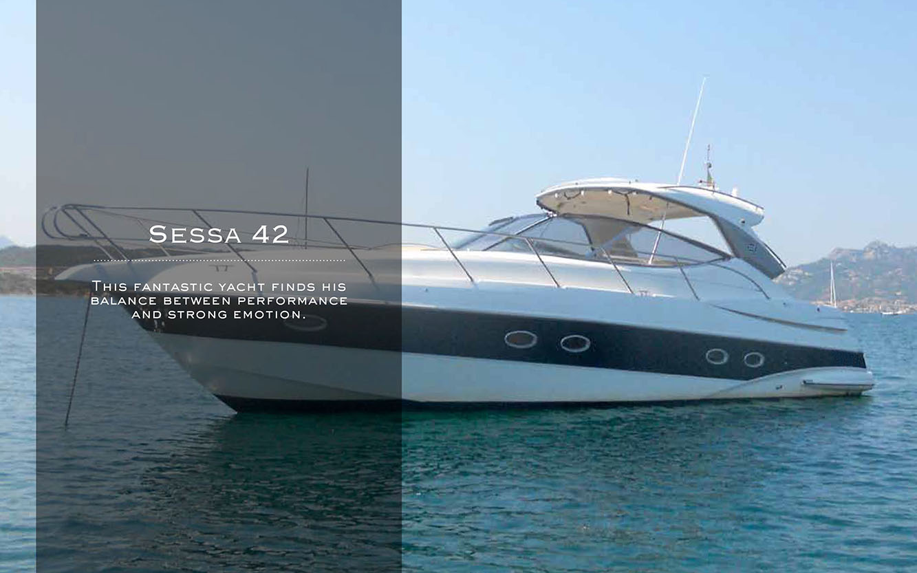 Rent Motor Boat Sessa 42 in Costa Smeralda